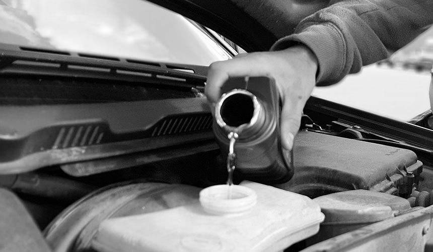 car fluid top up