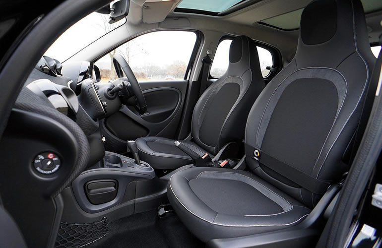 clean car interior
