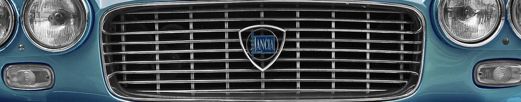 lancia logo on car grill